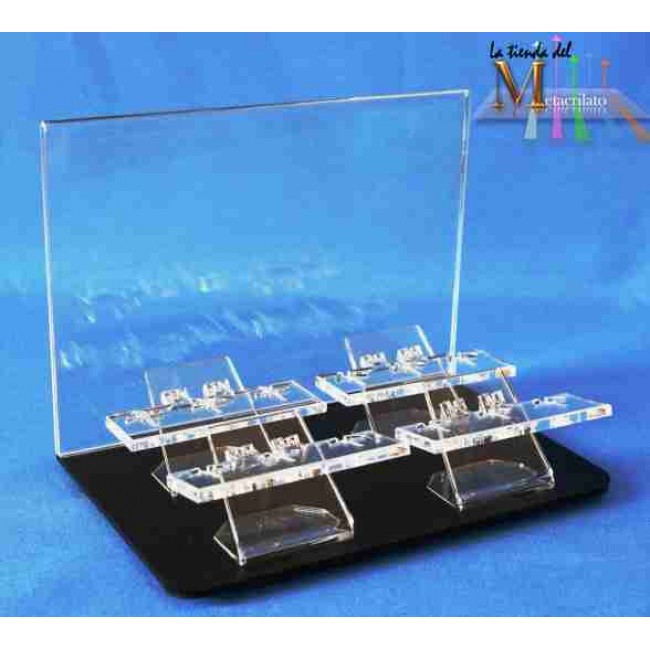 Expositor 12 anillos con portacartel A5 Anillos - - del