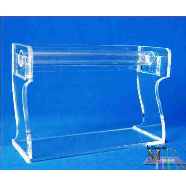 Expositor pulsera en U con tubo - Pulseras y tobilleras - Bisuteria - - La Tienda del Metacrilato