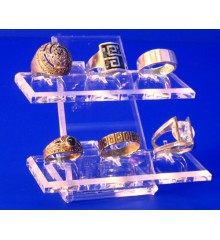 Caja recta expositor anillos con sujeción de foam - Anillos - Bisuteria -  Joyería - La Tienda del Metacrilato