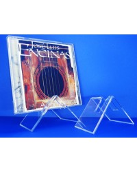 Expositor para CDs para 1 CD en L inclinado